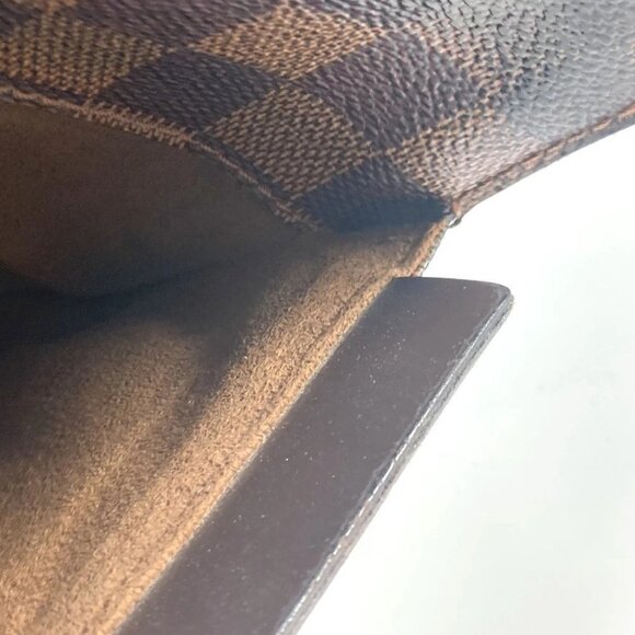 LOUIS VUITTON N51993 Damier Saint Louis Clutch bag pouch with strap Canvas Ebene - Picture 7 of 15